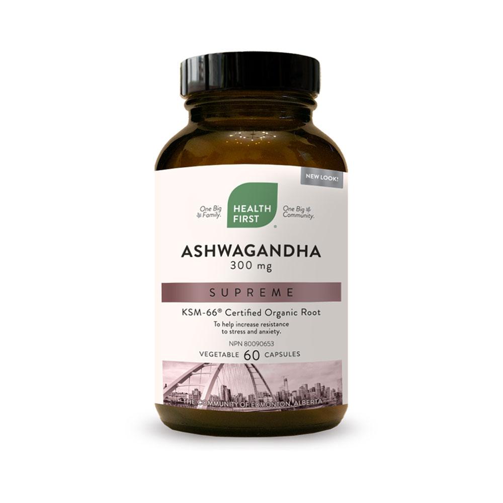 Health First Ashwagandha Supreme, 60 vegetable capsules