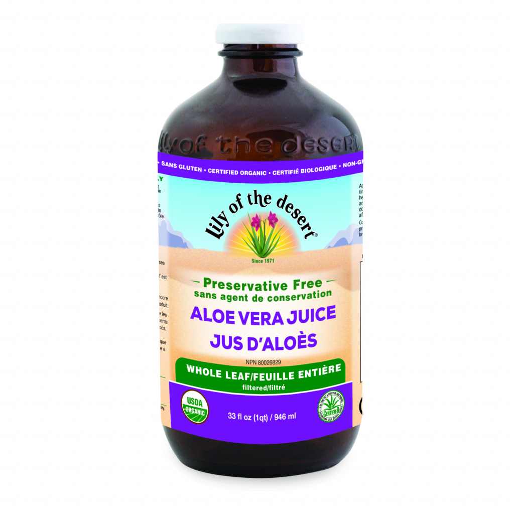 Aloe Vera Juice Whole Leaf - Gls