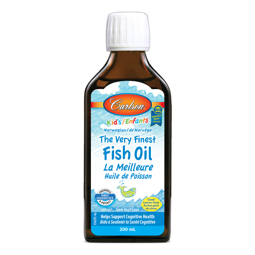 Very Finest Fish Oil for Kids Lemon