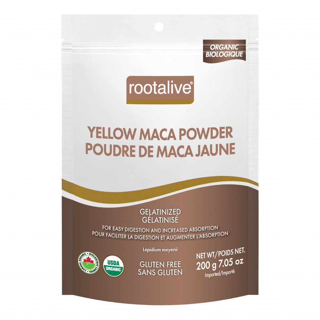 Organic Gelatinized Yellow Maca Pwd